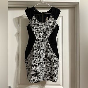 Leopard print party dress